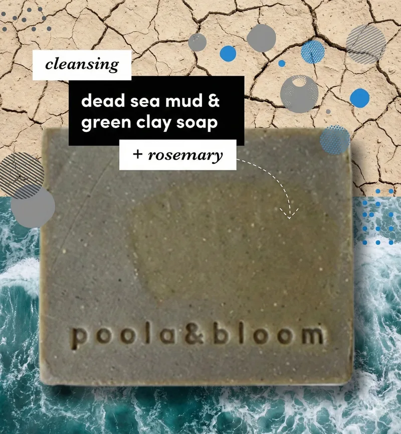 Dead Sea Mud & Green Clay Soap