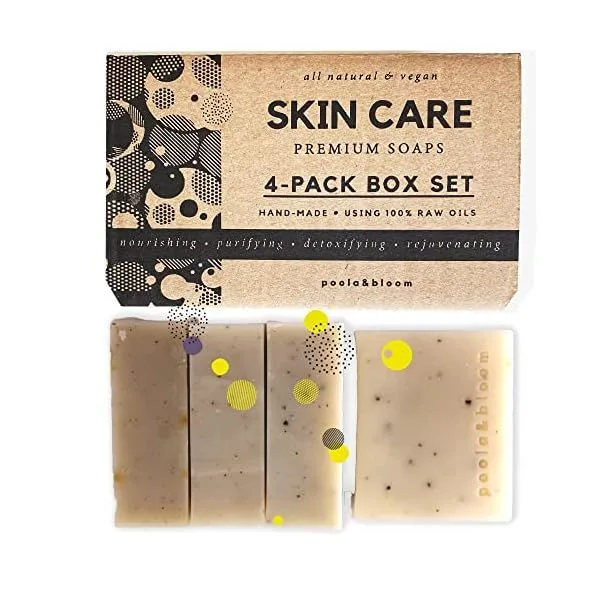 4-pack 120g - 2x Black Tea + 2x Coffee Scrub